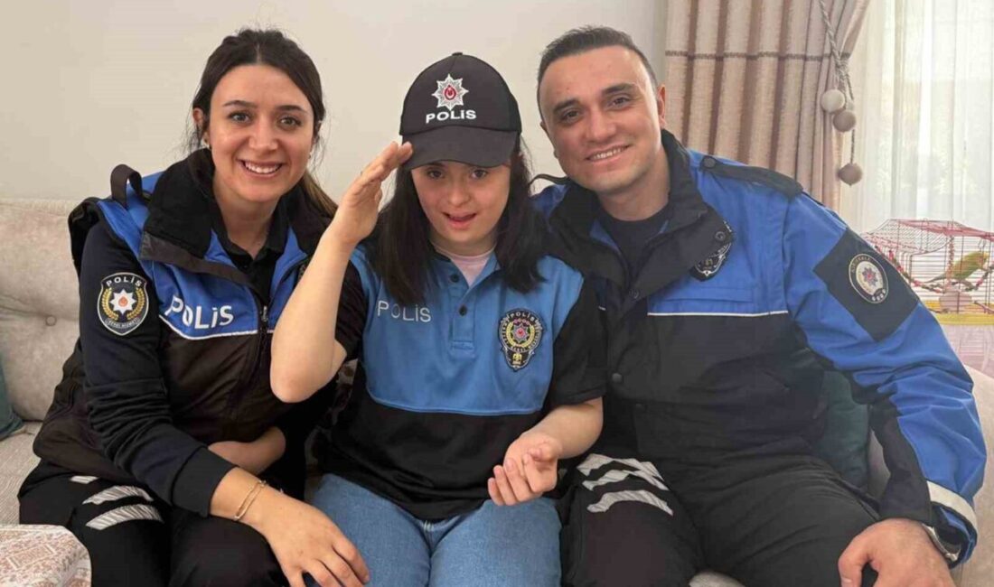 Kırıkkale’de yaşayan down sendromlu İrem Hataş, 25. yaş gününde unutamayacağı