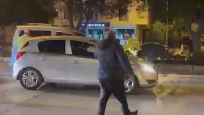 Denizli’de polislerin ‘dur’ ihtarına uymayarak aracıyla kaçmaya çalışan sürücü, kısa