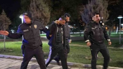 Kocasinan ilçesinde polis ekiplerine yaya olarak kaçmaya çalışan bir şahıs,