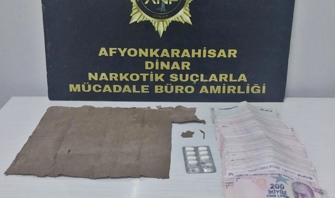 Afyonkarahisar ilinde gerçekleşen bir operasyonda, polis tarafından belirlenen bir adrese