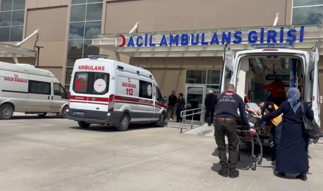 Erzincan-Refahiye kara yolunda meydana gelen trafik kazasında 2’si ağır olmak