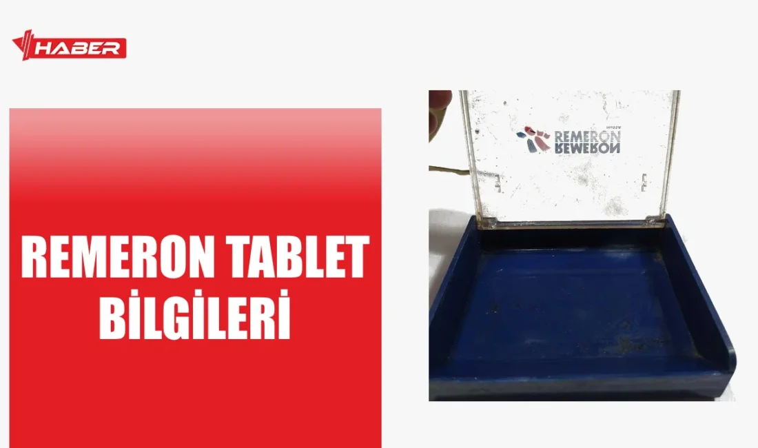 Remeron tablet nedir, ne işe yarar, yan etkileri nelerdir? Remeron