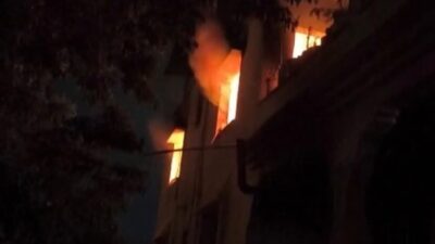 Reyhanlı, Hatay ilindeki Harran Mahallesi’nde meydana gelen ev yangını hızla