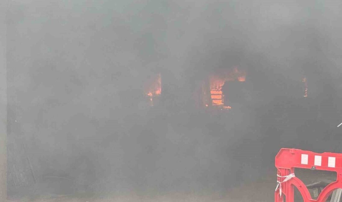 Rize merkezinde çıkan yangın, itfaiye ekiplerinin müdahalesiyle kontrol altına alınarak