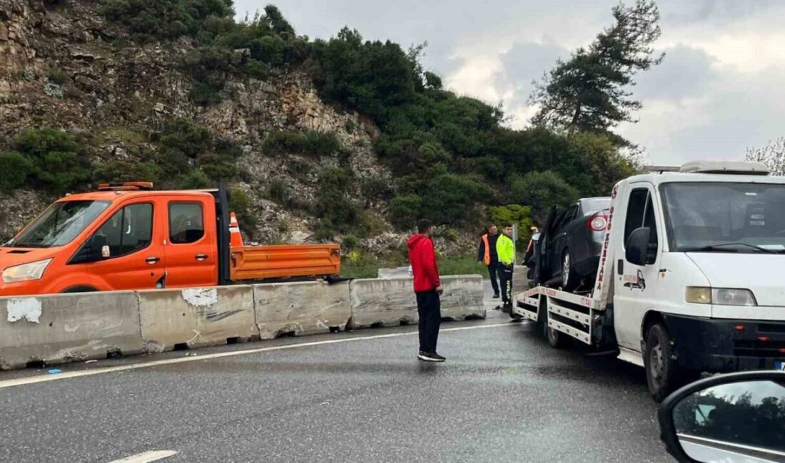 Muğla Sakar Geçidi’nde meydana gelen tek taraflı trafik kazasında 3