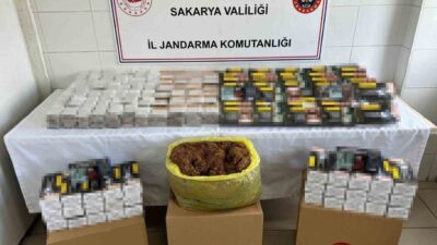 Sakarya’nın Hendek, Karasu ve Kocaali ilçelerinde jandarma operasyonu gerçekleştirilerek kaçakçılıkla