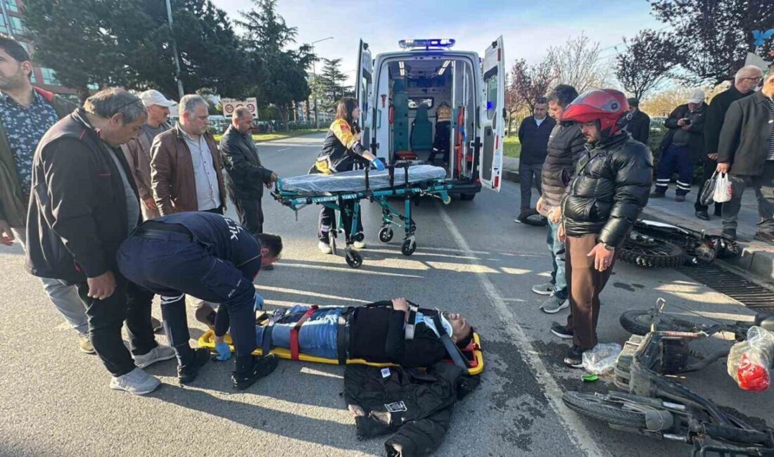 Samsun’da meydana gelen bir trafik kazasında, 2 sürücü de yaralandı.