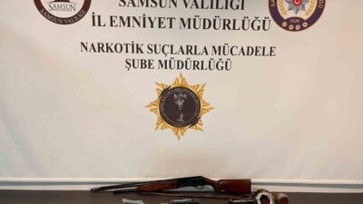 Samsun’da, polis ekipleri tarafından düzenlenen iki ayrı operasyonda uyuşturucu ve