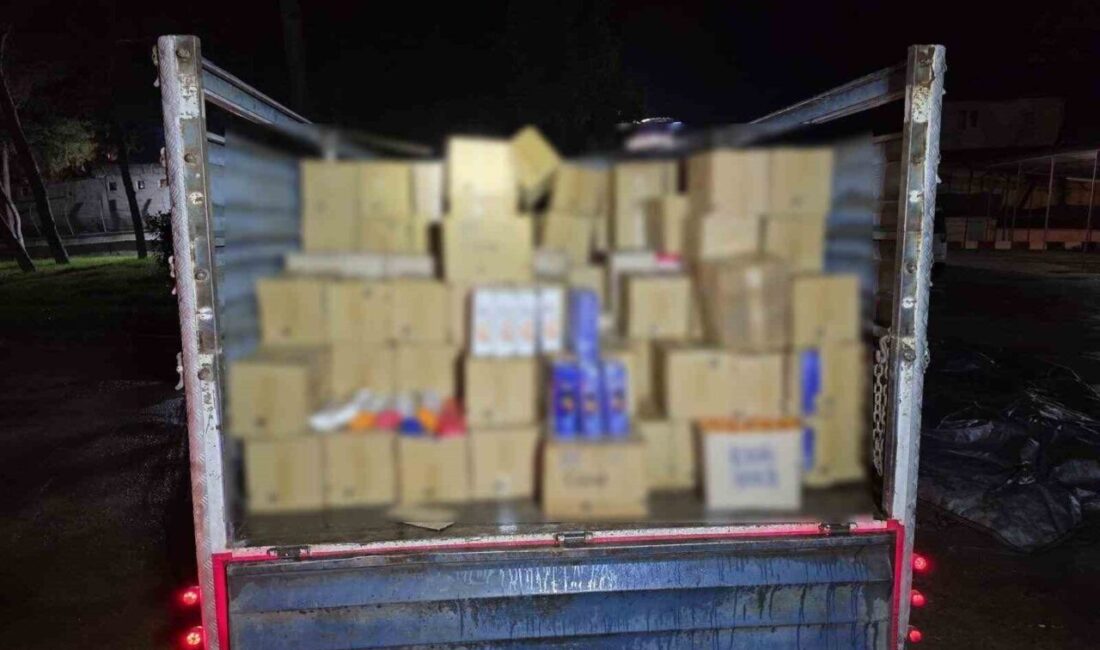 Şanlıurfa ilinde jandarma ekipleri tarafından gerçekleştirilen bir operasyonda, piyasa değeri