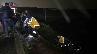 Şanlıurfa’nın Siverek ilçesinde meydana gelen trafik kazasında, sürücüsünün kontrolünü kaybettiği