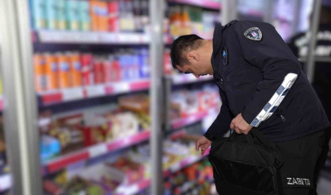 Şehzadeler Belediyesi Zabıta Müdürlüğü ekipleri, kırsal kesimde yer alan marketlerde