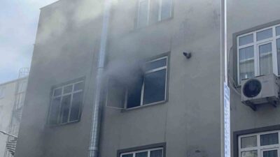 Sinop’ta bir apartman dairesinde patates kızartılırken alev alan aspiratör nedeniyle