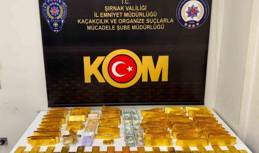 Şırnak’ta gerçekleştirilen operasyonlar kapsamında, kaçakçılık ve uyuşturucu ticaretine büyük bir