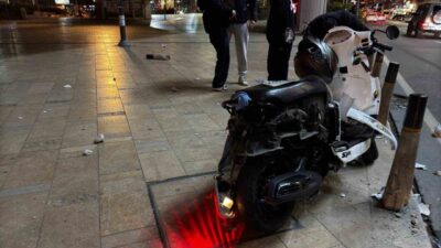 Şişli ilçesinde yaşanan bir olayda, bir sürücü, karşıya geçmeye çalışan