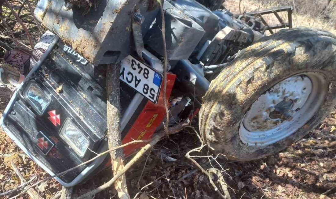 Sivas’ta gerçekleşen bir traktör kazasında, 2 kardeşten biri yaşamını yitirdi,