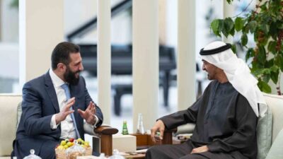 Suriye Devlet Başkanı Ahmed eş-Şara, Birleşik Arap Emirlikleri Devlet Başkanı