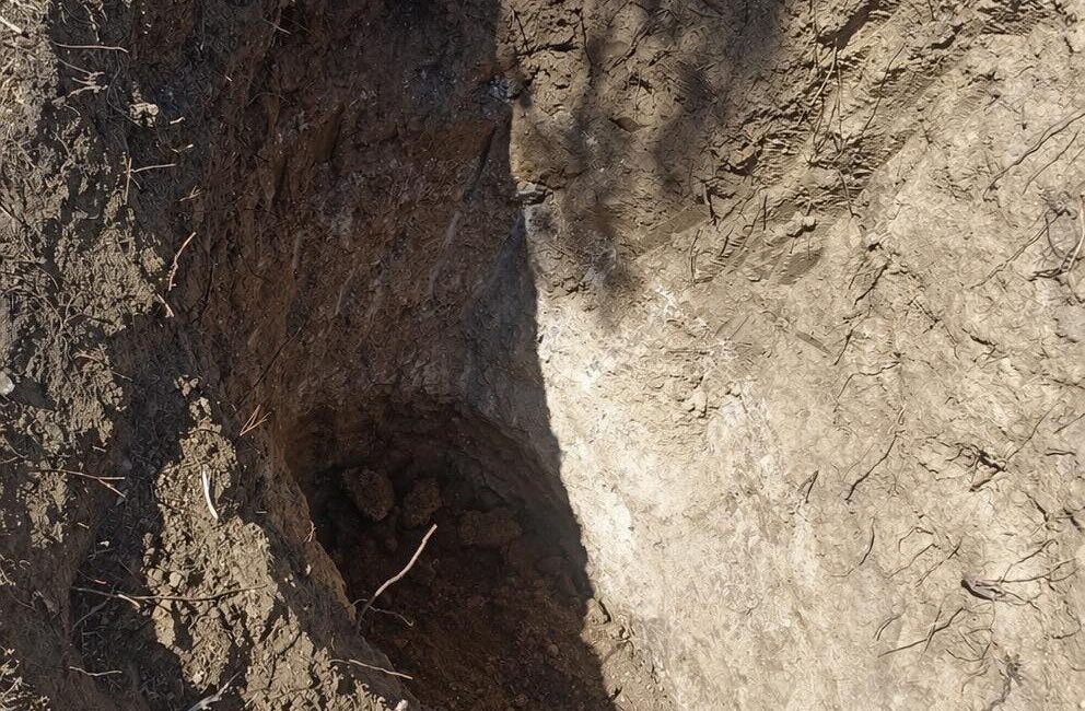 Tekirdağ’ın Hayrabolu ilçesine bağlı Çene Mahallesi mezarlığında, izinsiz kazı yapıldığı