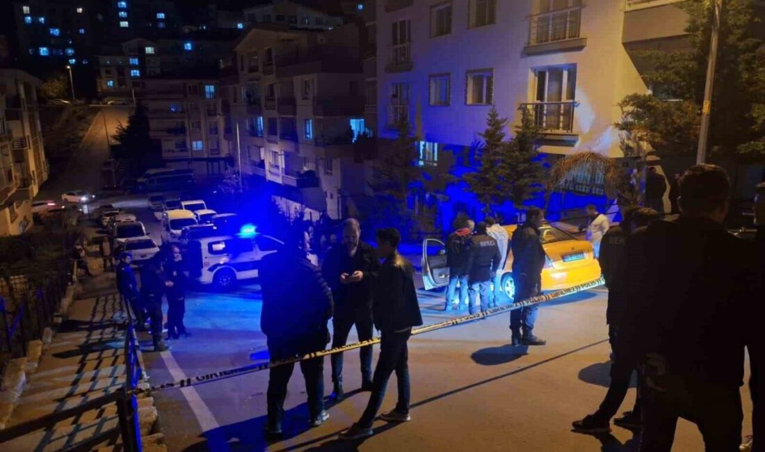 Ankara’nın Mamak ilçesinde ticari bir takside meydana gelen bir tartışma