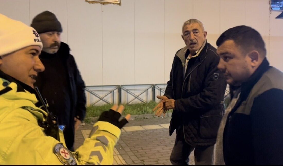 Bursa’da meydana gelen olayda, Trafik Denetleme Şube Müdürlüğü ekipleri, Yıldırım