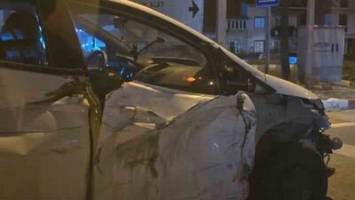 Bilecik’te, kent merkezinde geçtiğimiz gece meydana gelen olayda, sanayi rampasından