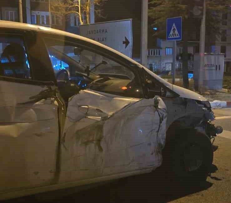 Bilecik’te, kent merkezinde geçtiğimiz gece meydana gelen olayda, sanayi rampasından