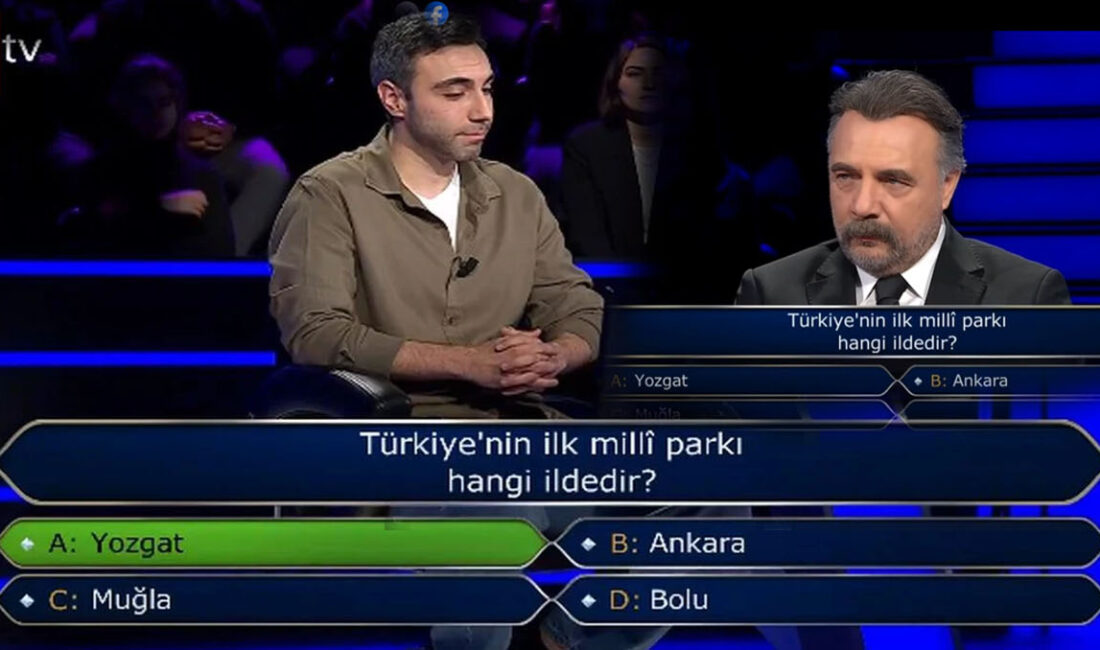 ATV ekranlarında yayınlanan dünyanın en çok izlenen genel kültür yarışması
