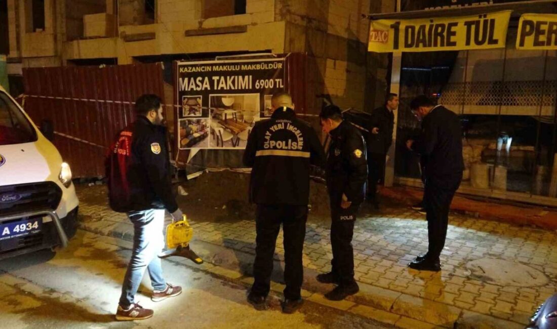 Malatya’nın Battalgazi ilçesinde, Emeksiz Caddesi üzerinde bir inşaatta meydana gelen