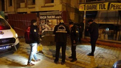 Malatya’nın Battalgazi ilçesinde, Emeksiz Caddesi üzerinde bir inşaatta meydana gelen