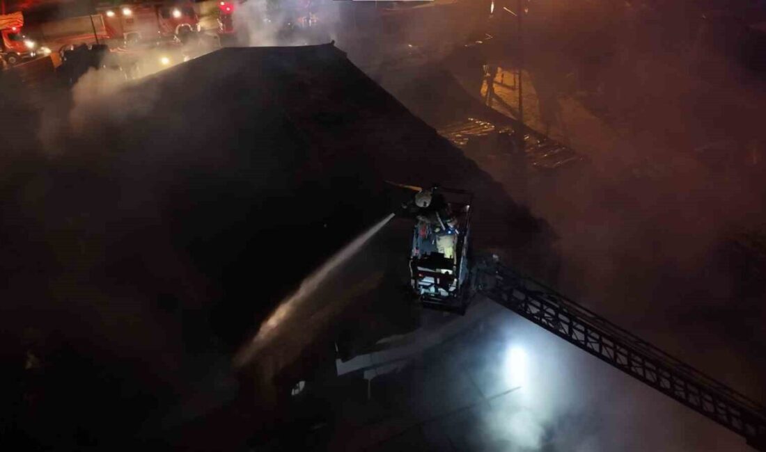 İstanbul’un Tuzla ilçesinde yer alan bir polyester fabrikasında meydana gelen