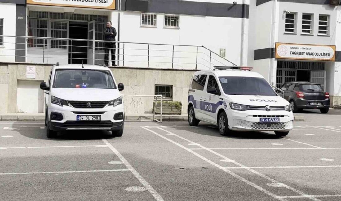 Üsküdar’da bir okulun sosyal medyada hedef gösterilmesi üzerine polis ekipleri