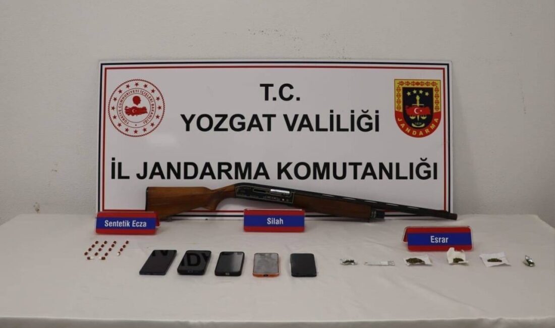 Yozgat ve Ankara’da gerçekleştirilen operasyonlarda uyuşturucu ticareti yaptığı ve uyuşturucu