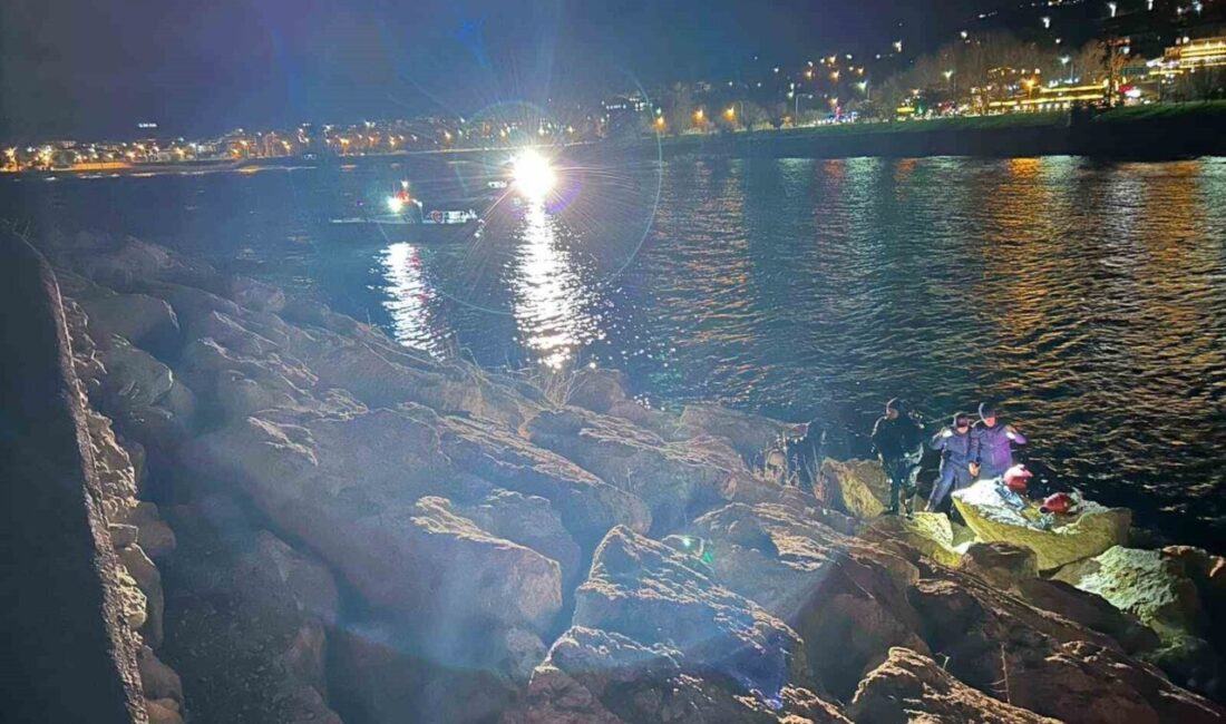 Van Gölü’ne düşen genç, dün akşam Edremit ilçesindeki liman bölgesinde