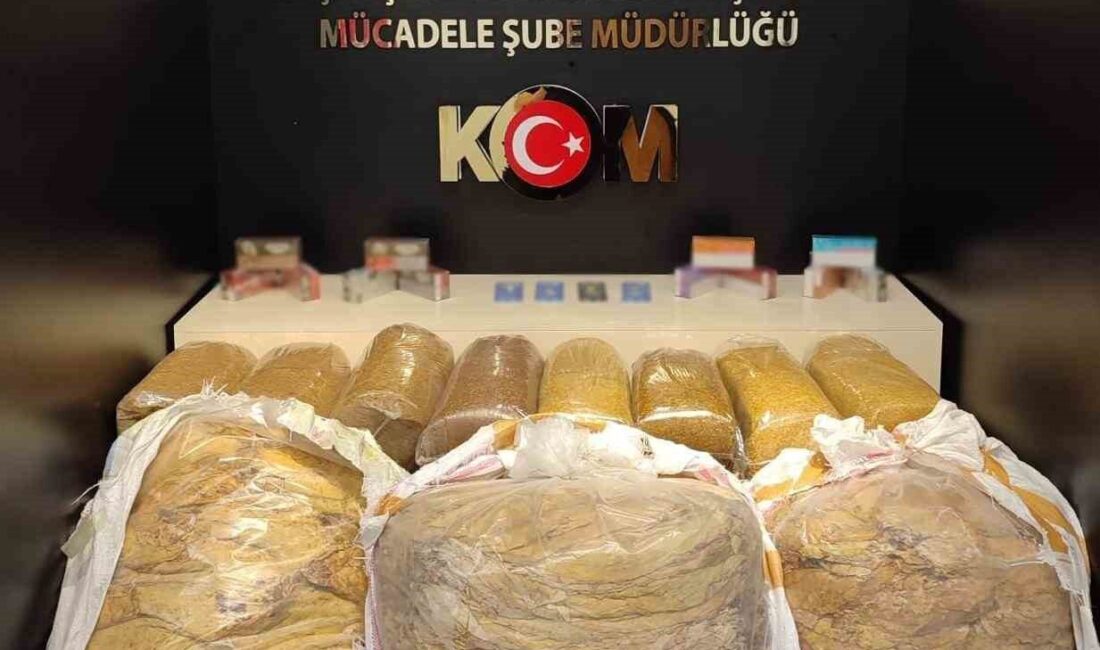 Van İl Emniyet Müdürlüğü ekipleri tarafından gerçekleştirilen operasyonlarda gümrük kaçağı