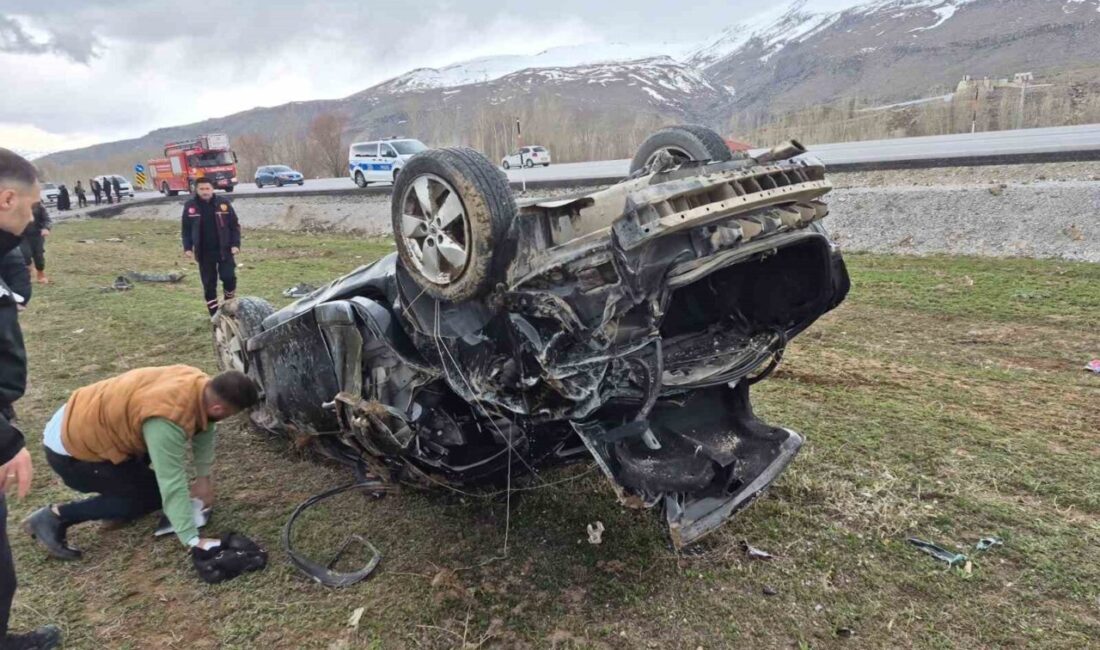 Van’ın Muradiye ilçesinde meydana gelen trafik kazasında, bir kişi yaşamını