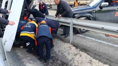 Gümüşhane’nin Tekke beldesinde meydana gelen bir olayda, Gümüşhane istikametine seyir