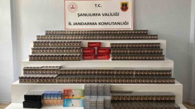 Şanlıurfa’nın Viranşehir ilçesinde jandarma ekipleri, 4 gün boyunca yaptıkları operasyonlarda