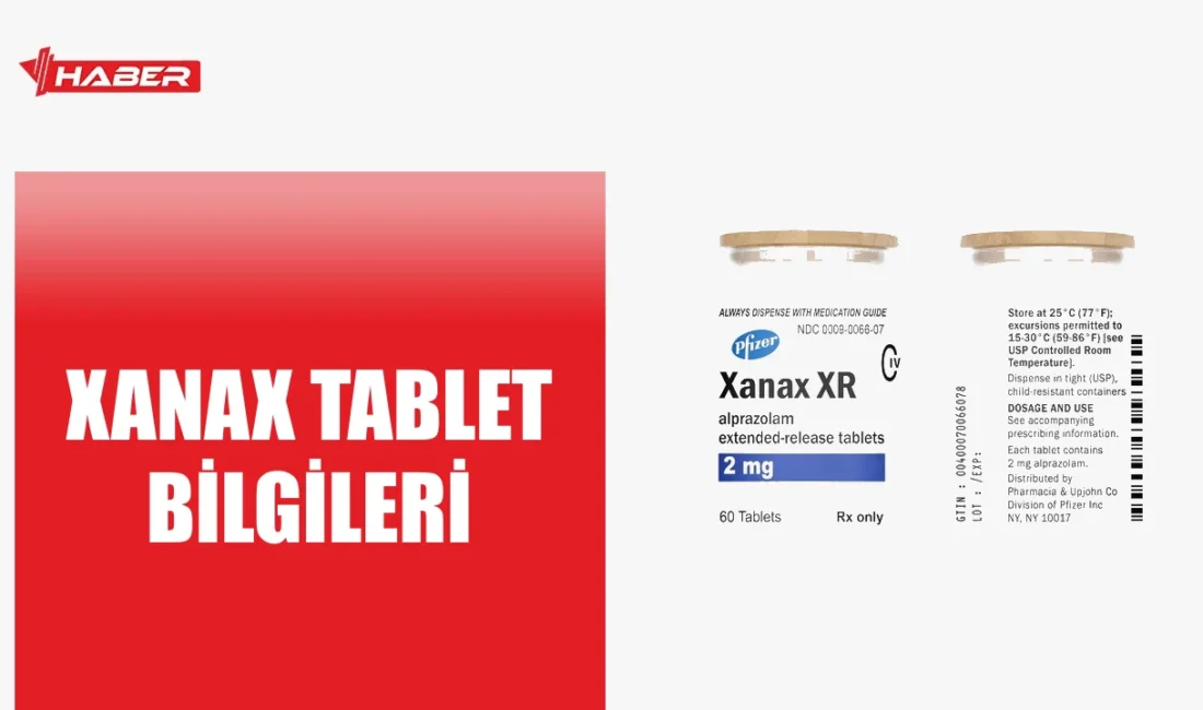 Xanax, alprazolam etken maddeli anksiyolitiktir. Kullanım alanları, dozaj ve yan