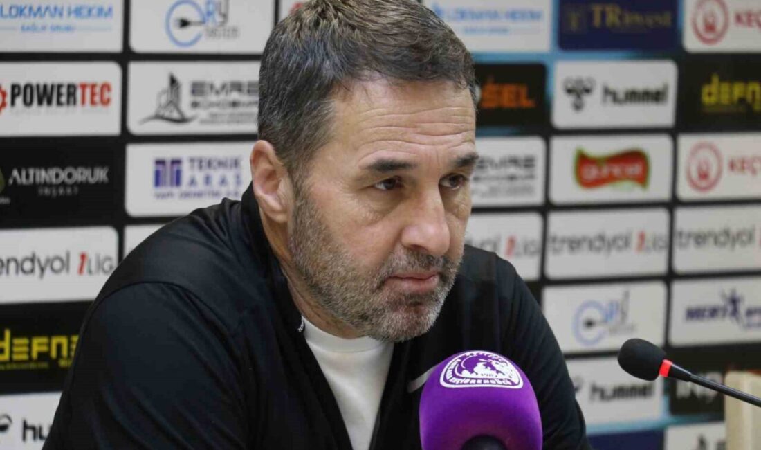 Ankara Keçiörengücü’nün teknik direktörü Yalçın Koşukavak, Vanspor FK karşılaşmasının ardından