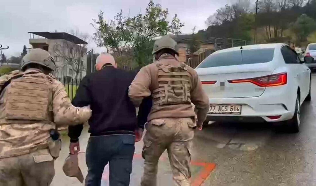 Yalova’da gerçekleştirilen operasyonda terör örgütü DEAŞ’a mensup olduğu iddia edilen