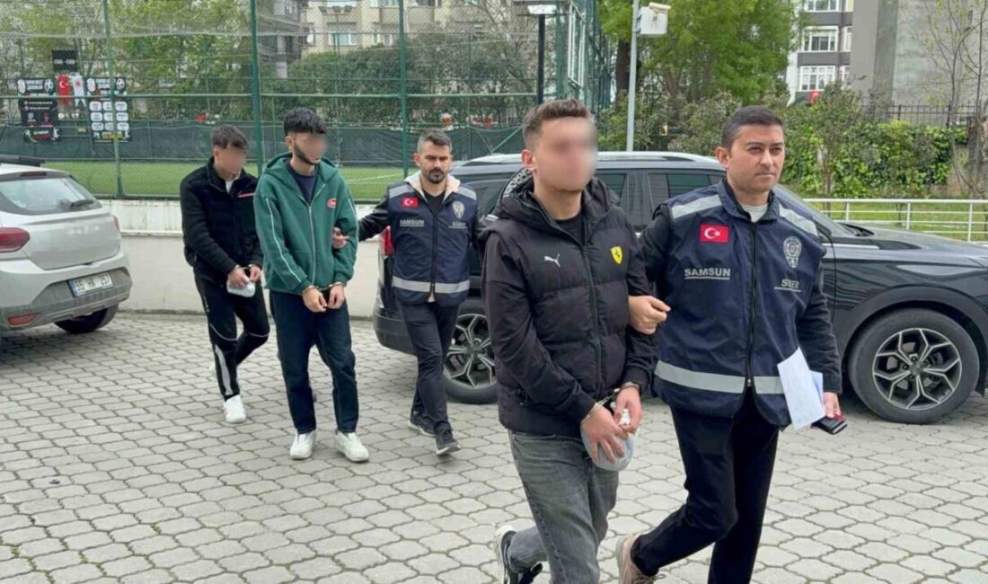 Samsun ilinde gerçekleştirilen yasa dışı bahis operasyonunda, IBAN hesaplarını kullandıkları