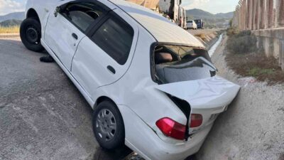 Muğla’nın Yatağan ilçesinde meydana gelen trafik kazasında bir kişi yaralandı.