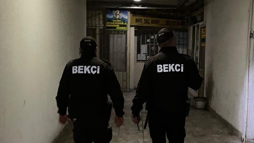 Yozgat’ta çarşı ve mahalle bekçileri tarafından gerçekleştirilen denetimlerde, kamu düzeni