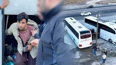 Yozgat Emniyet Müdürlüğü ekipleri, göçmen kaçakçılığına yönelik yürüttüğü çalışmalar kapsamında