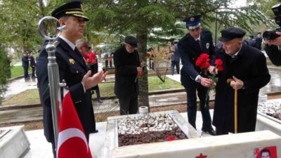 Türk Polis Teşkilatı’nın kuruluş yıl dönümü nedeniyle düzenlenen anma töreni,