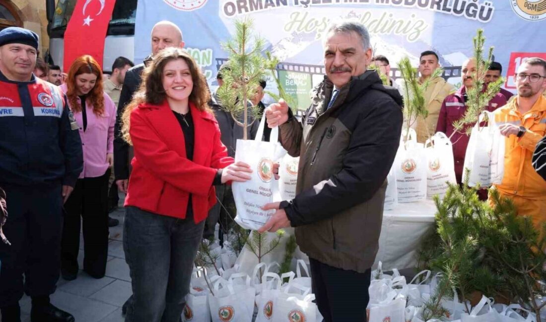 Yozgat ilinde Geleceğe Nefes ağaçlandırma projesi kapsamında 4.500 fidan ücretsiz
