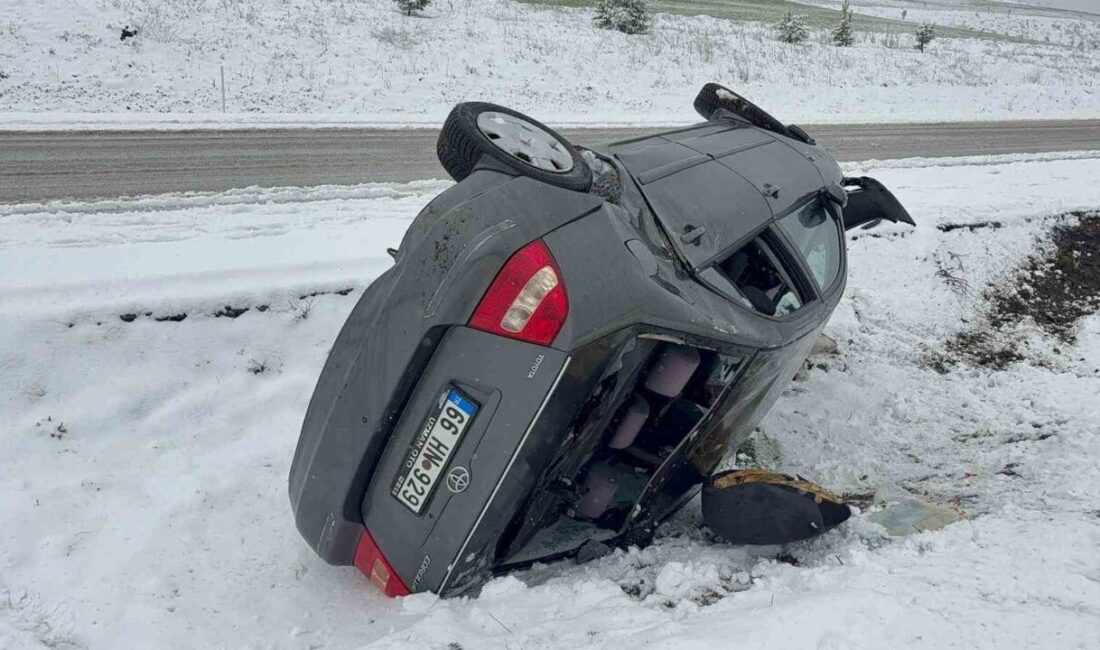 Yozgat’ın Akdağmadeni ilçesinde meydana gelen trafik kazasında 4 kişi yaralandı.