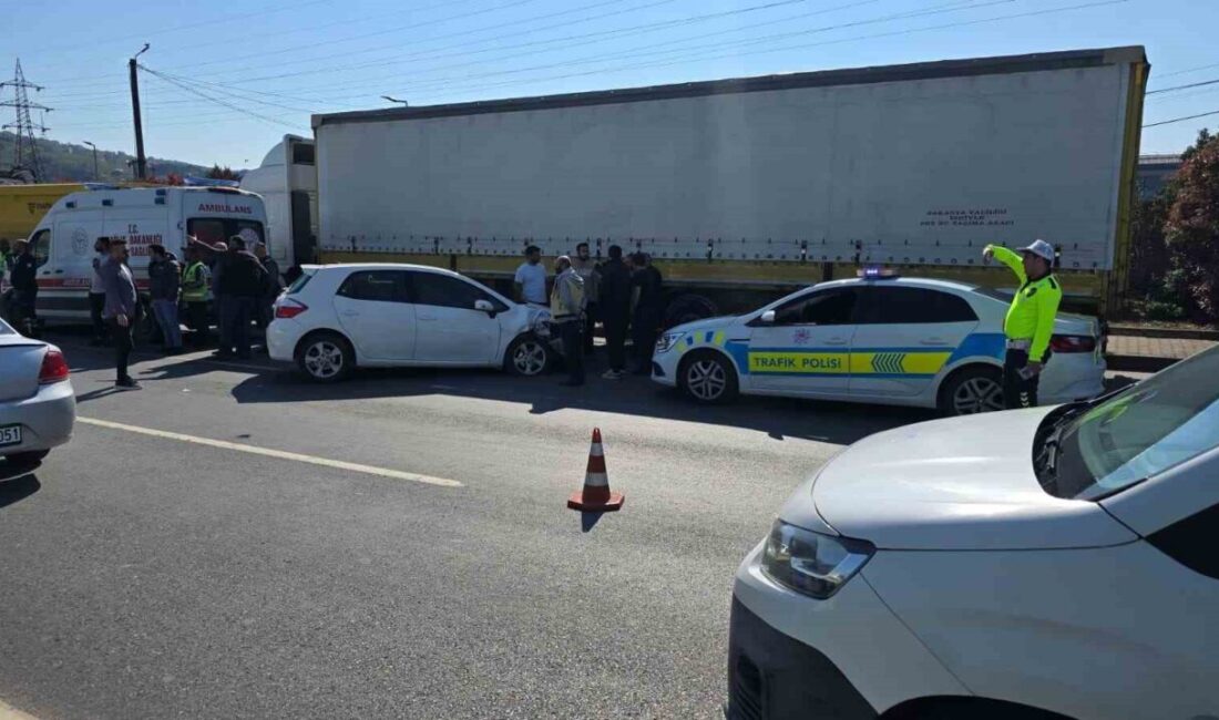 Karadeniz Ereğli ilçesinde meydana gelen trafik kazasında bir kişi yaralandı.