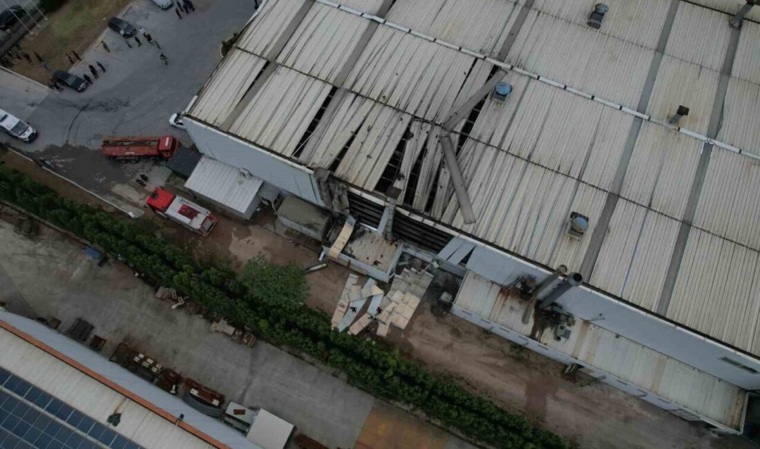 Sakarya’nın Hendek ilçesinde meydana gelen patlamada 1 kişinin hayatını kaybettiği