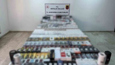 Antalya’nın Döşemealtı ilçesinde jandarma ekipleri tarafından düzenlenen bir operasyonda, yaklaşık
