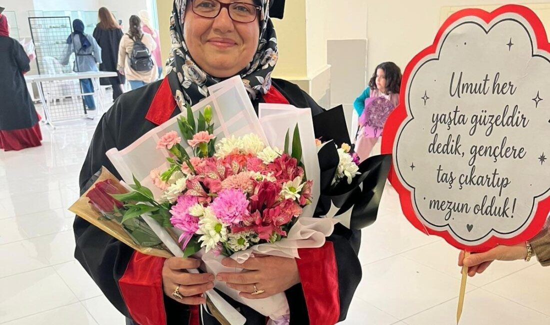 Yozgat’ta yaşayan 56 yaşındaki Birsel Gündüz, 35 yıl sonra eğitim